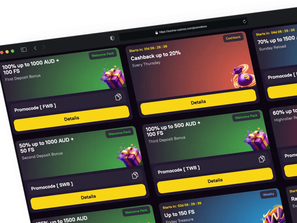 zoome casino au